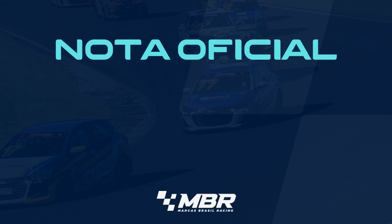 Nota Oficial – Marcas Brasil Racing